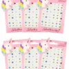 6 Packs Unicorn Nail Stickers