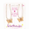 BFF Butterfly Share & Tear Necklaces