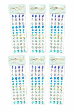 6 Packs Multi Face Crystals