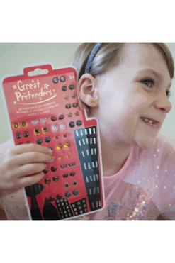 Superhero Sticker Earrings -Cosplay Costumes Store 2 366f4e83 c86e 4a87 8d47 5c250598b339