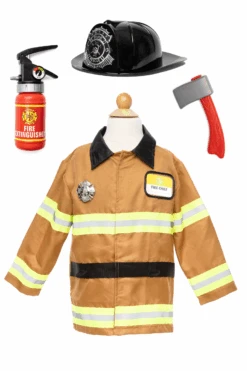 Tan Firefighter Set With Accessories -Cosplay Costumes Store 2 63840deb 7195 42ec a907 6feb8636bf23