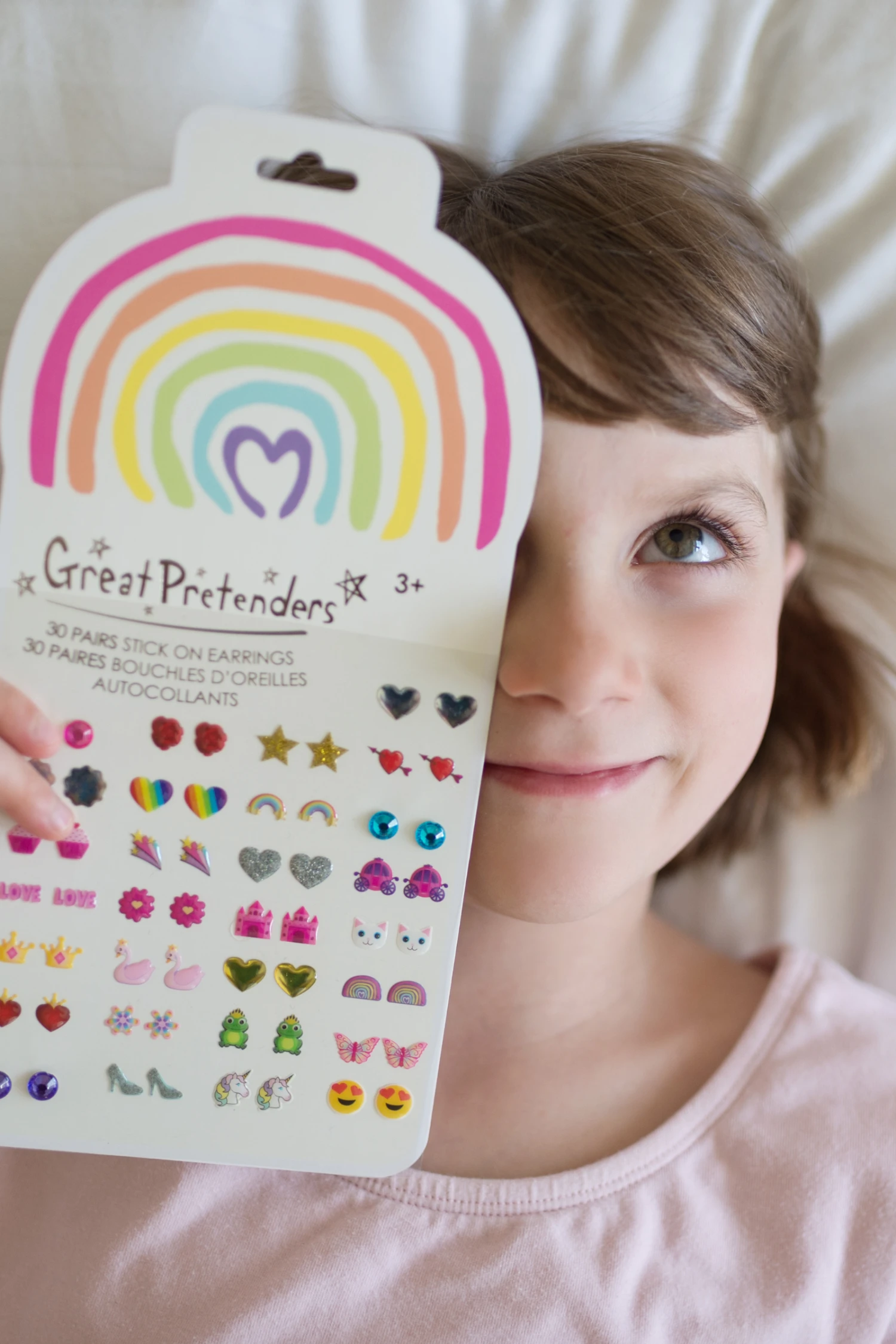 6 Packs Of Rainbow Love Sticker Earrings 2 6 Packs Of Rainbow Love Sticker Earrings - Image 2