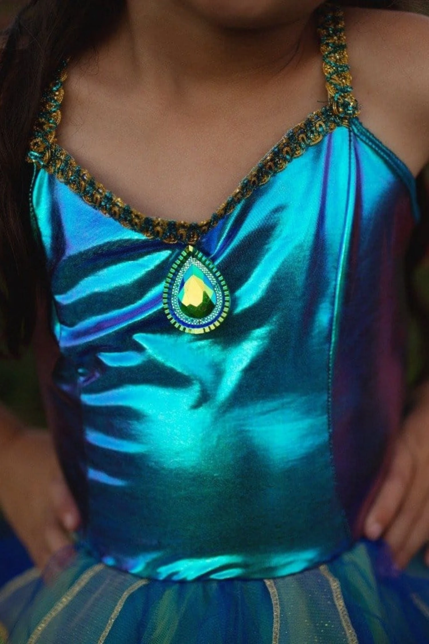 Pretty Peacock Dress & Headband 7 Pretty Peacock Dress & Headband - Image 7