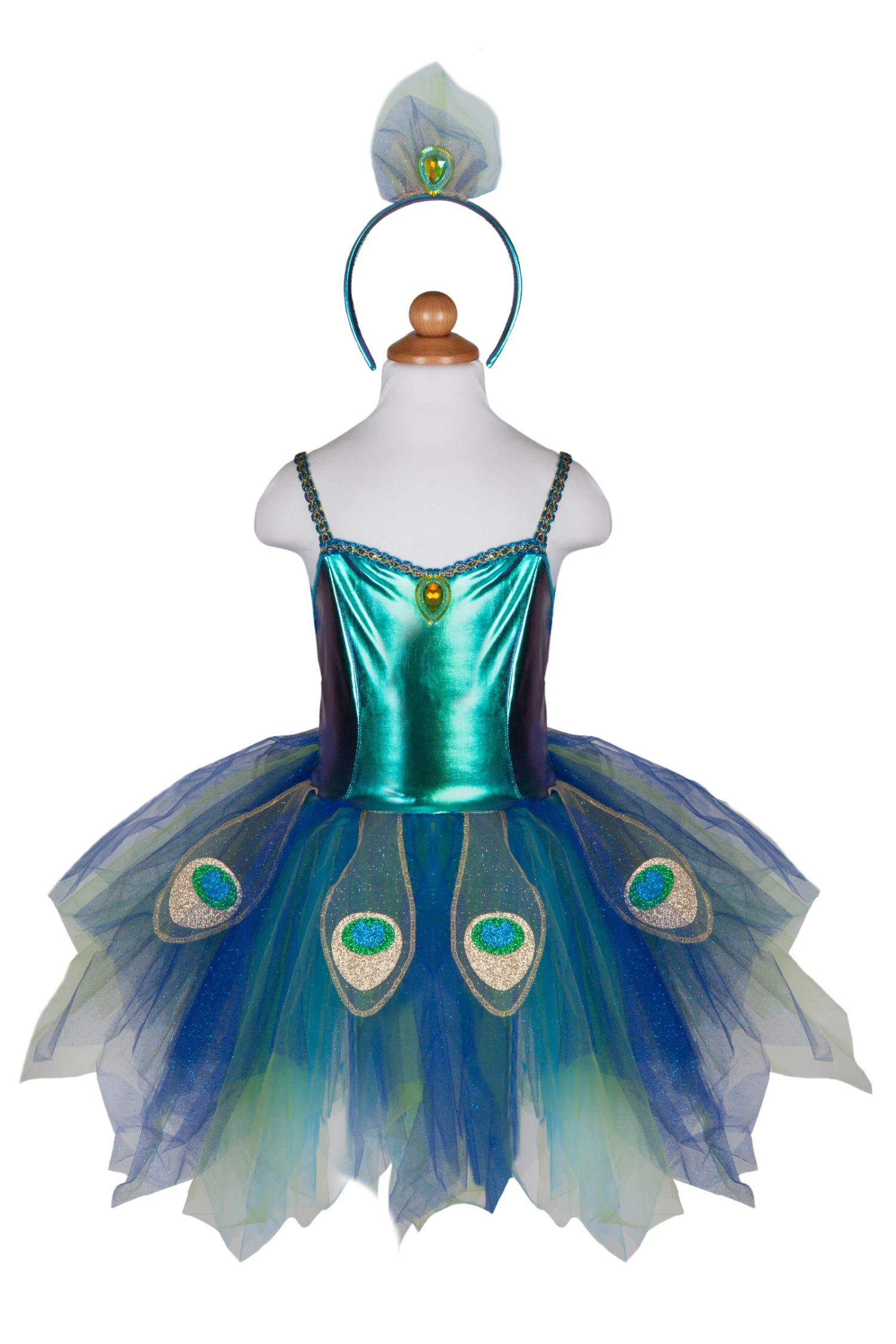 Pretty Peacock Dress & Headband 8 Pretty Peacock Dress & Headband - Image 8