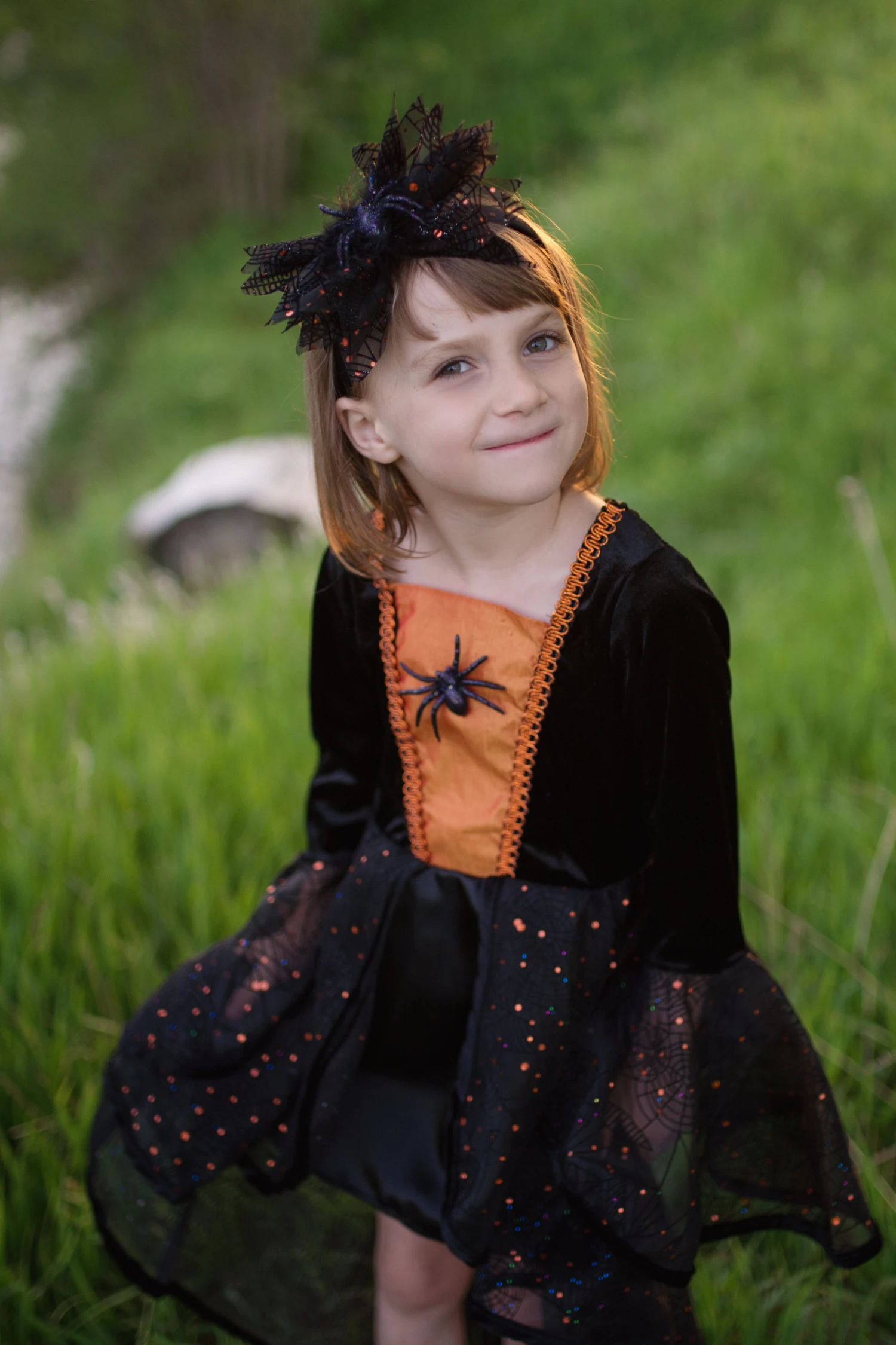 Sybil The Spider Witch Dress & Headband 3 Sybil The Spider Witch Dress & Headband - Image 3