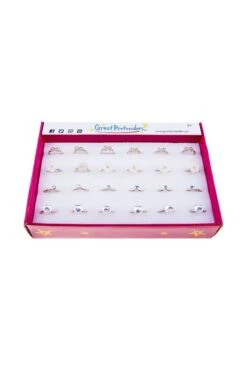 Sassy Set Four Ring Styles - 24 Pcs Per Box