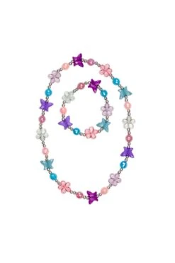 Flutter Me By Necklace & Bracelet Set