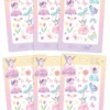 6 Packs Of Butterfly Fairy Temporary Tattoos