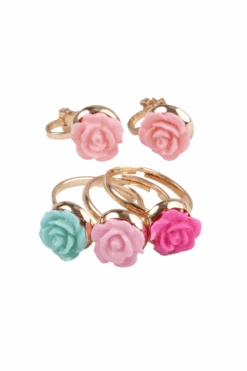 Boutique Rose Rings & Earring Set 5 Boutique Rose Rings & Earring Set -Cosplay Costumes Store 90204set 99bf4e85 2995 4354 9a3f f3ea30c53de8