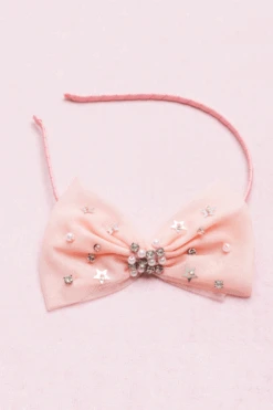 Boutique Starry Gem Bow Headband