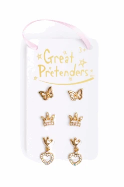 Boutique Royal Crown Studded Earrings