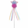 Glitter Rainbow Wand Hot Pink