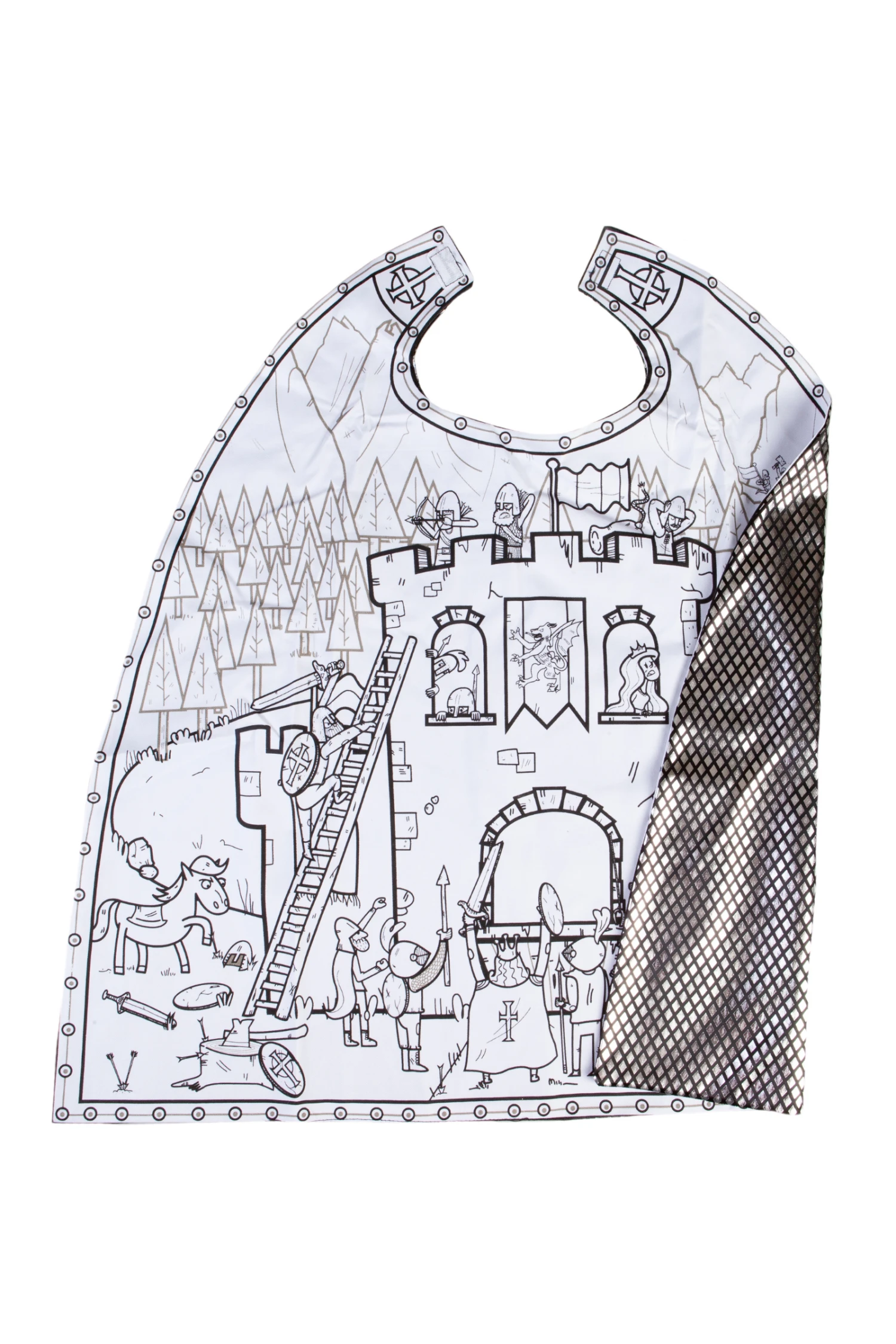 Colour-A-Knight Cape 5 Colour-A-Knight Cape - Image 5