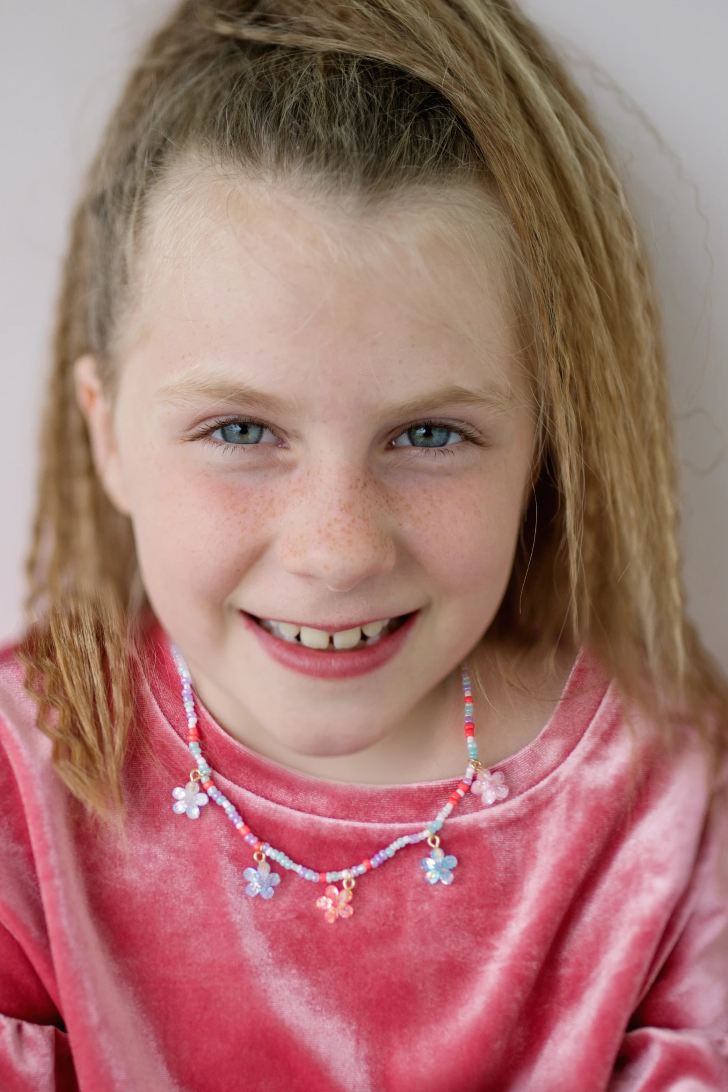 Boutique Shimmer Flower Necklace 1 Boutique Shimmer Flower Necklace